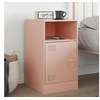 Image de Table de chevet rose 34,5x39x62 cm acier 841765