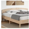 Image de Tête de Lit, Panneau de Lit avec Cadre en Bois, Accessoire de Lit, Meuble de Chambre à Coucher Maison, 200 cm Bois 842486