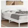 Image de Tête de lit blanc 200 cm bois massif de pin 842487