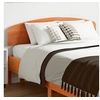 Image de Tête de Lit, Panneau de Lit avec Cadre en Bois, Accessoire de Lit, Meuble de Chambre à Coucher Maison, Cire Marron 842513