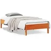 Image de Cadre de Lit, Sommier ï¿½ Lattes sur Pieds, Lit Simple d'Intï¿½rieur, Lit Adulte, Meuble de Chambre ï¿½ Coucher, Moderne, 842709
