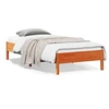 Image de Cadre de Lit, Sommier à Lattes sur Pieds, Lit Simple d'Intérieur, Lit Adulte, Meuble de Chambre à Coucher, Moderne, 842713