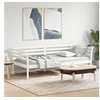 Image de Slaapbank zonder matras 100x200 cm massief grenenhout wit842875