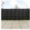 Image de Paravents de balcon 10 pcs noir 255x19 cm résine tressée, écran de jardin, écran extérieur, écran d'intimité 156319