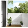 Image de Ecran de Balcon, Brise-vue de Jardin, Ecran de Protection, Ecran d'Intimité Terrasse Extérieur, Blanc 120x700 cm 100% 4000102