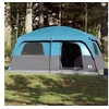 Image de Tente de cabine familiale 10 personnes bleu imperméable