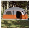 Image de Tente de cabine familiale 10 personnes gris orange imperméable