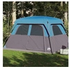 Image de Tente de cabine familiale 6 personnes bleu imperméable