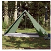 Image de Tente familiale tipi 8 personnes vert imperméable