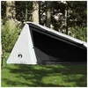 Image de Tente de camping tunnel 1 personne tissu occultant imperméable