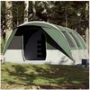 Image de Tente de camping tunnel 7 personnes vert imperméable