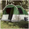 Image de Tente de camping tunnel 4 personnes vert imperméable