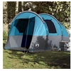 Image de Tente de camping tunnel 4 personnes bleu imperméable