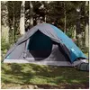Image de Tente de camping à dôme 2 personnes bleu imperméable