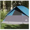 Image de Tente familiale à dôme 6 personnes bleu imperméable