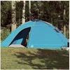 Image de Tente de camping 8 personnes bleu imperméable