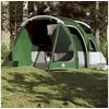 Image de Tente de camping tunnel 4 personnes vert imperméable