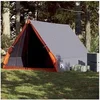 Image de Tente de camping en forme de A 2 personnes gris imperméable