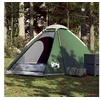 Image de Tente de camping à dôme 4 personnes vert imperméable