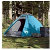 Image de Tente de camping à dôme 4 personnes bleu imperméable