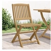 Image de Chaises pliables de jardin lot de 2 bois massif d acacia