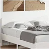 Image de Tête de Lit, Tête de Lit avec Pieds, Meuble de Chambre à Coucher, Accessoire de Lit Double, Tête de Cadre de Lit, 844770