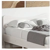 Image de Tête de Lit, Tête de Lit avec Pieds, Meuble de Chambre à Coucher, Accessoire de Lit Double, Tête de Cadre de Lit, 844782