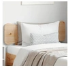Image de Tête de Lit, Tête de Lit avec Pieds, Meuble de Chambre à Coucher, Accessoire de Lit Simple, Tête de Cadre de Lit, 100 844789