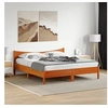 Image de Bedframe zonder matras massief grenenhout wasbruin 200x200 cm3216359