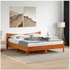 Image de Bedframe zonder matras massief grenenhout wasbruin 180x200 cm3216362