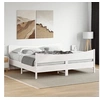 Image de Bedframe zonder matras massief grenenhout wit 200x200 cm3216370