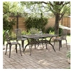 Image de 5-delige Tuinset gegoten aluminium bronskleurig3216316