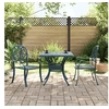 Image de 3-delige Bistroset gietaluminium groen3216340