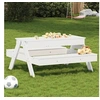 Image de Table de Pique-nique avec Bac à Sable pour Enfants, Table de Pique-nique avec Sièges, Table de Jardin pour Jeux 832593
