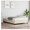 Image de Bedframe zonder matras 120x190 cm stof cràmekleurig379513