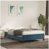 Image de Bedframe zonder matras 120x190 cm fluweel donkerblauw379532