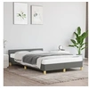 Image de Bedframe zonder matras 120x190 cm stof donkergrijs379535