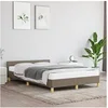 Image de Bedframe zonder matras 120x190 cm stof taupe379538
