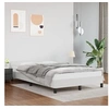 Image de Cadre de lit sans matelas blanc 120x190 cm similicuir