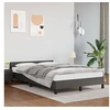 Image de Bedframe zonder matras 120x190 cm kunstleer grijs379545