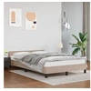 Image de Bedframe zonder matras 120x190 cm kunstleer cappuccinokleurig379546