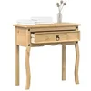 Image de Table console Corona 73x35x73 cm bois de pin massif, table de canapé, table d'appoint, table console de couloir, 4002776