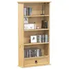 Image de Armoire à CD Corona 52x17,5x103 cm bois de pin massif