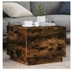 Image de Table Basse avec Lumières LED, Bout de Canapé, Table d'Appoint, Meuble de Salon Salle de Séjour Intérieur, Moderne, 839872