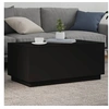 Image de Table Basse avec Lumières LED, Table d'Appoint, Bout de Canapé, Meuble de Salon Salle de Séjour Intérieur, Moderne, 839876