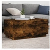 Image de Table Basse avec Lumières LED, Bout de Canapé, Table d'Appoint, Meuble de Salon Salle de Séjour Intérieur, Moderne, 839879