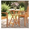 Image de Table pliable de jardin Ø60x75 cm bois d'acacia massif, table, table pliante, table de camping, table à manger, table 4004909