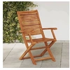 Image de Salon de jardin GENERIQUE marron bois massif 2 pieces 95 x 66 x 95 cm