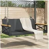 Image de 2 personnes resine tressee salon de jardin noir