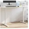 Image de Cadre de bureau debout blanc (94-135)x60x(70-114) cm acier